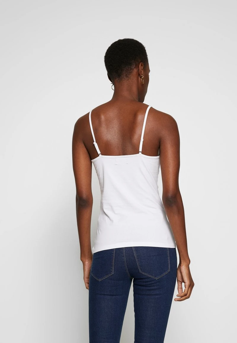 TRIM CAMI 2 PACK - Top - White/black 4 TRIM CAMI 2 PACK - Top - White/black – Bild 4