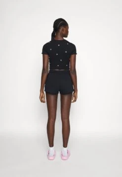 Even&Odd 2 PACK - Shorts - Black/yellow -Even&Odd Winkel ca66ed1d5c2f4291895c04afde01d19a