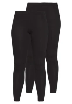 2 PACK - Leggings - Hosen - Black/black -Even&Odd Winkel cb30dede814b432bb06d95569233901b 1