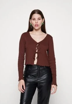 Even&Odd Strickjacke - Brown -Even&Odd Winkel d05a44f2364d4b029034bc2193b01a63