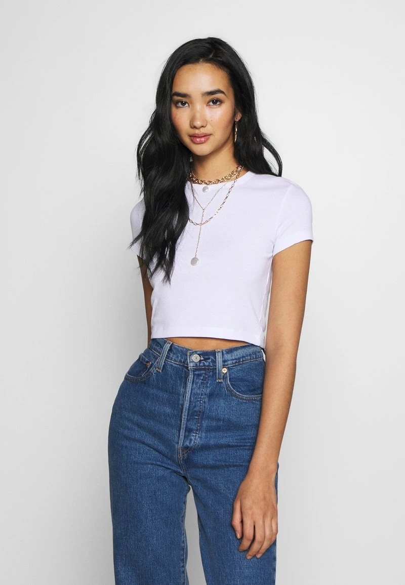 Even&Odd 3 PACK - T-Shirt Basic - White/black/light Grey 3 Even&Odd 3 PACK - T-Shirt Basic - White/black/light Grey – Bild 3