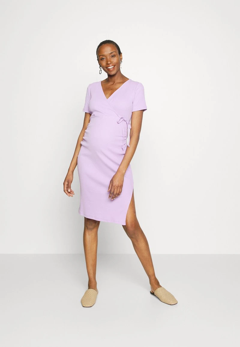 Jerseykleid - Fliede 2 Jerseykleid - Fliede – Bild 2