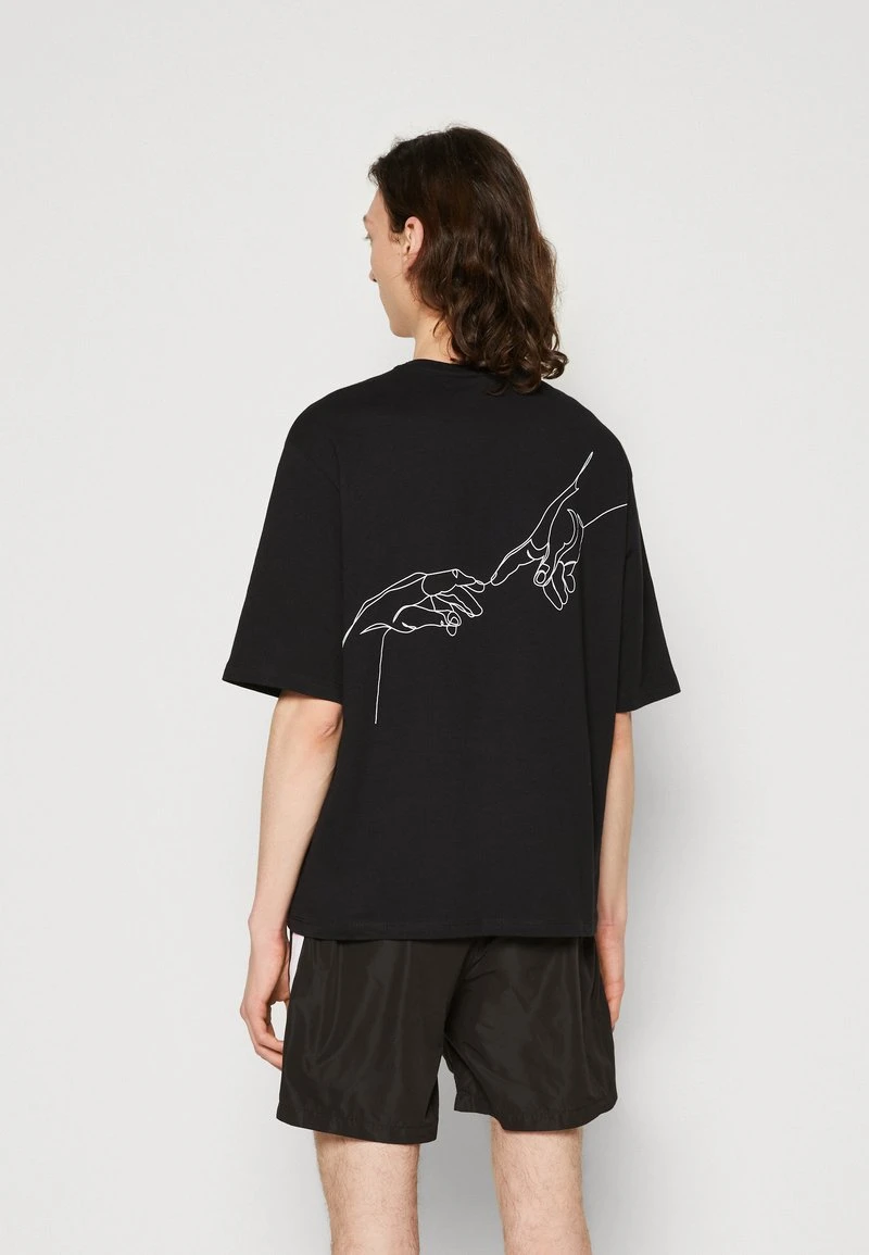 Even&Odd UNISEX - T-Shirt Print - Black 1 Even&Odd UNISEX - T-Shirt Print - Black