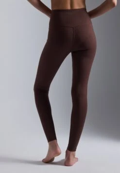 ESSENTIAL FULL LENGTH HIGH RISE LEGGINGS - Leggings - Dark Brown 11 ESSENTIAL FULL LENGTH HIGH RISE LEGGINGS - Leggings - Dark Brown -Even&Odd Winkel eb1bc24c10f74cf08ccf46b7fa219955
