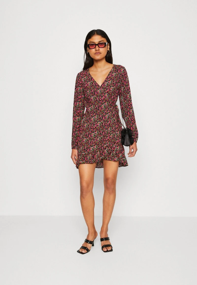 Even&Odd Freizeitkleid - Black/pink 2 Even&Odd Freizeitkleid - Black/pink – Bild 2