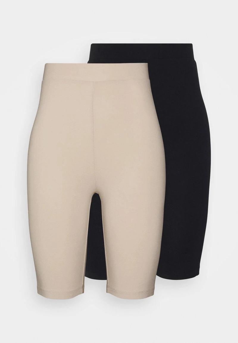 Even&Odd 2 PACK - Shorts - Black/beige 6 Even&Odd 2 PACK - Shorts - Black/beige – Bild 6