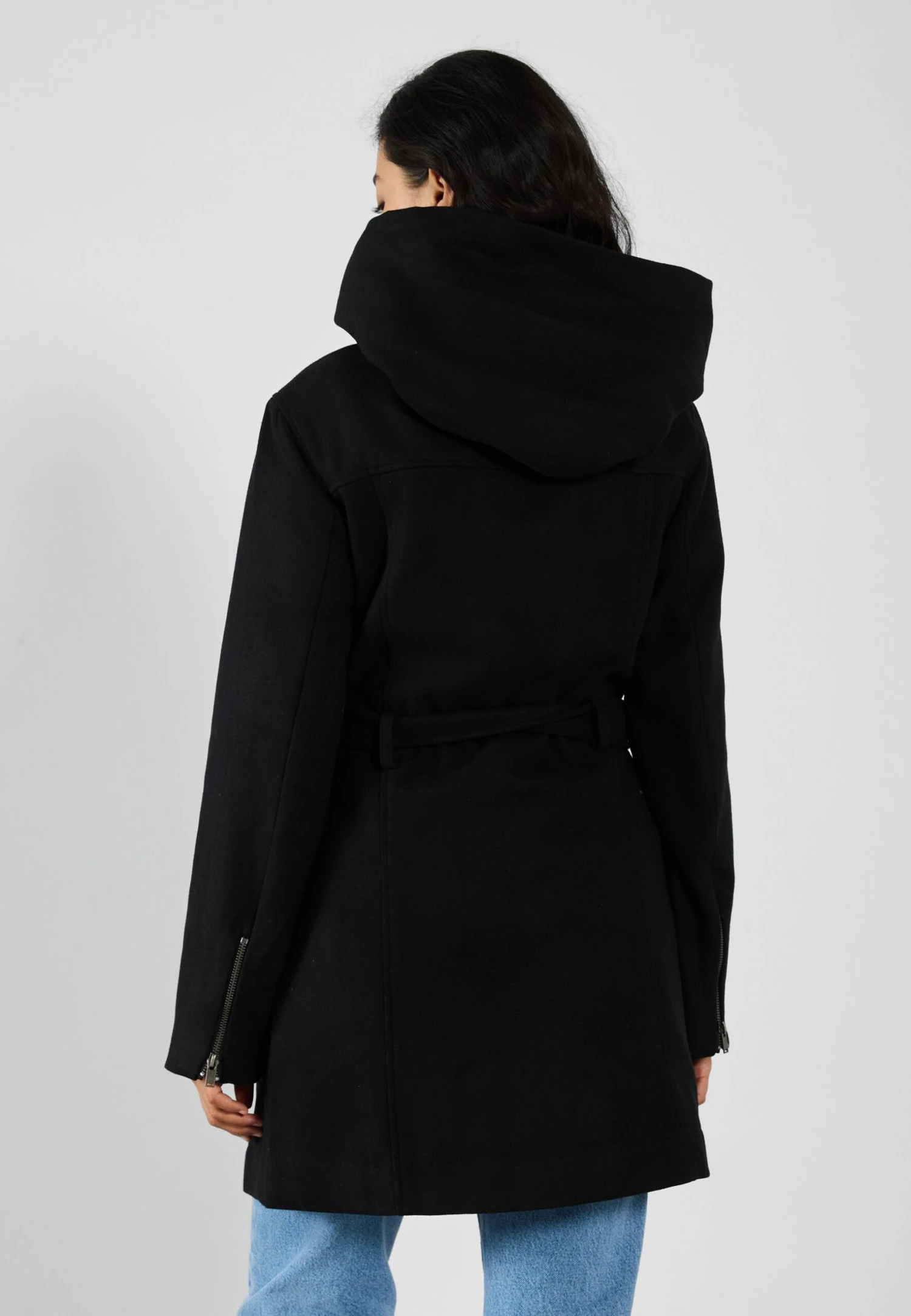 Even&Odd Short Coat - Black 3 Even&Odd Short Coat - Black – Bild 3