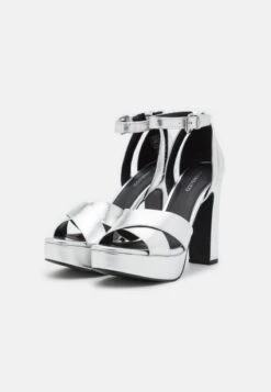 Even&Odd High Heel Sandalette - Silver 8 Even&Odd High Heel Sandalette - Silver -Even&Odd Winkel fbcd9eec41ce4608b3330095fd6e021a