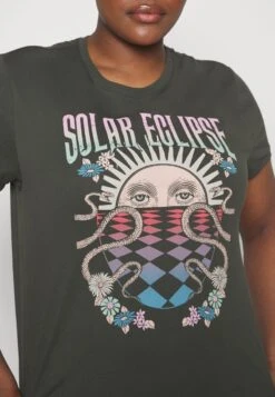 T-Shirt Print - Anthracite -Even&Odd Winkel fbd498bf8a4b46b095bda117a2b7b60a